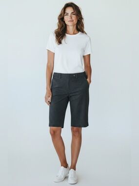 Worthington•Pinstripe Skimmer Shorts